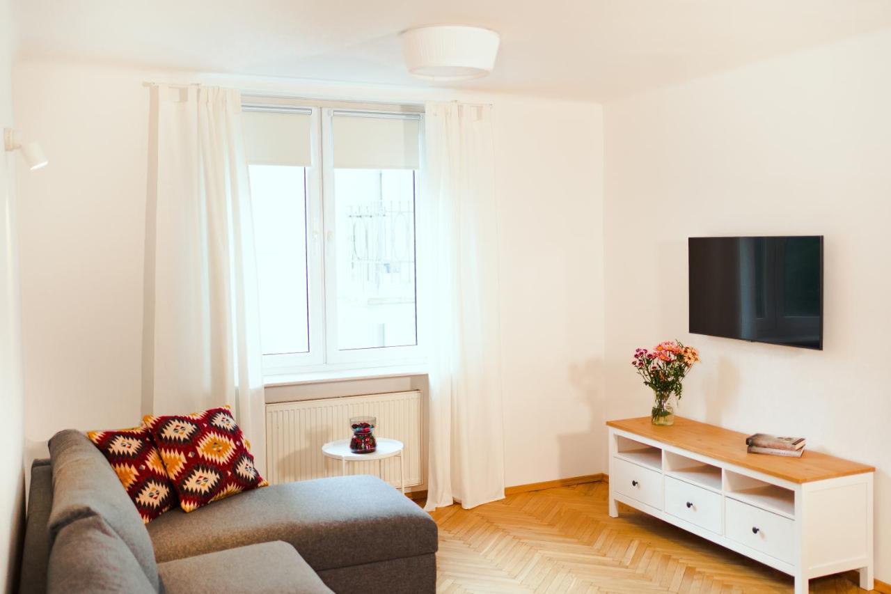 Wilcza Apartament Appartement Warschau Buitenkant foto
